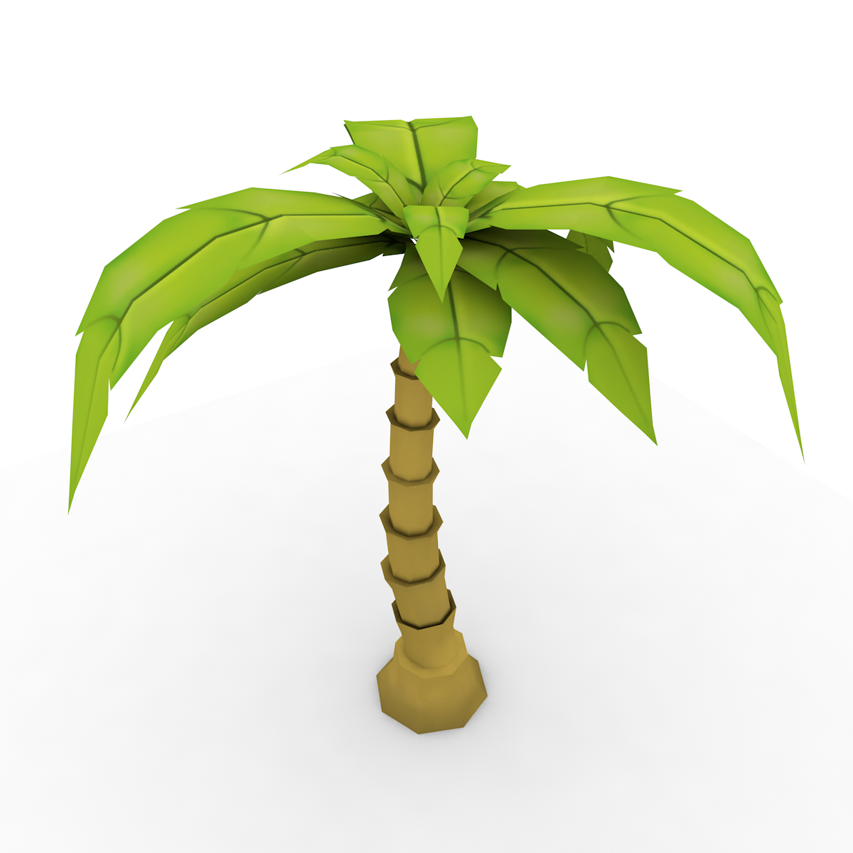 3d palm tree