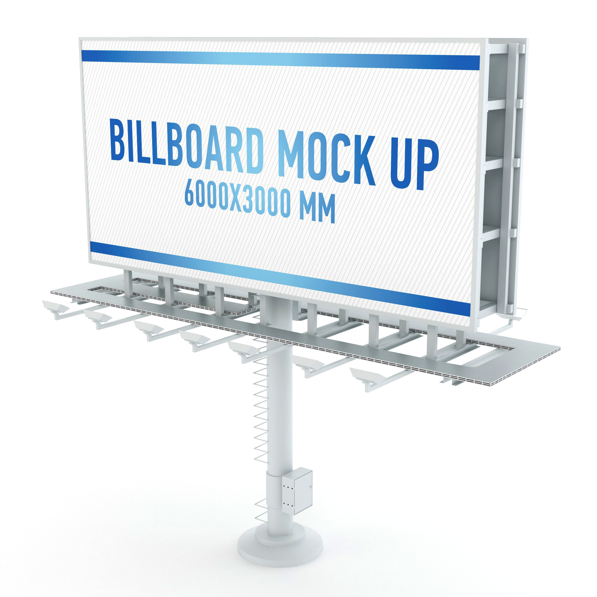 3d model billboard advertising