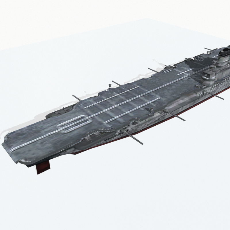 Illustrious Class Aircraft Carrier 3ds