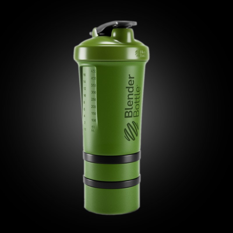 3d blender bottle model