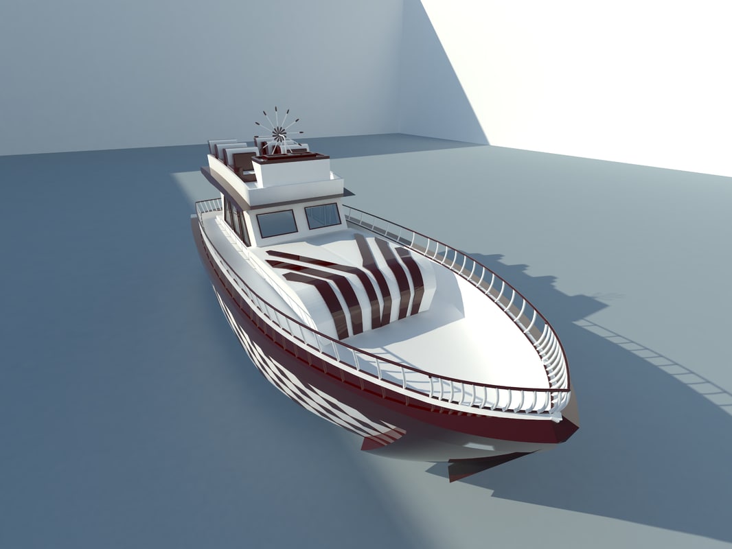 boat 3d 3ds