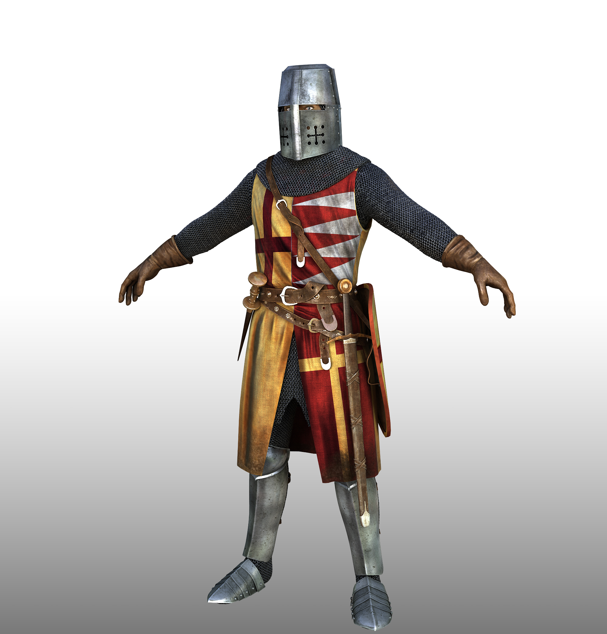 3d knight model