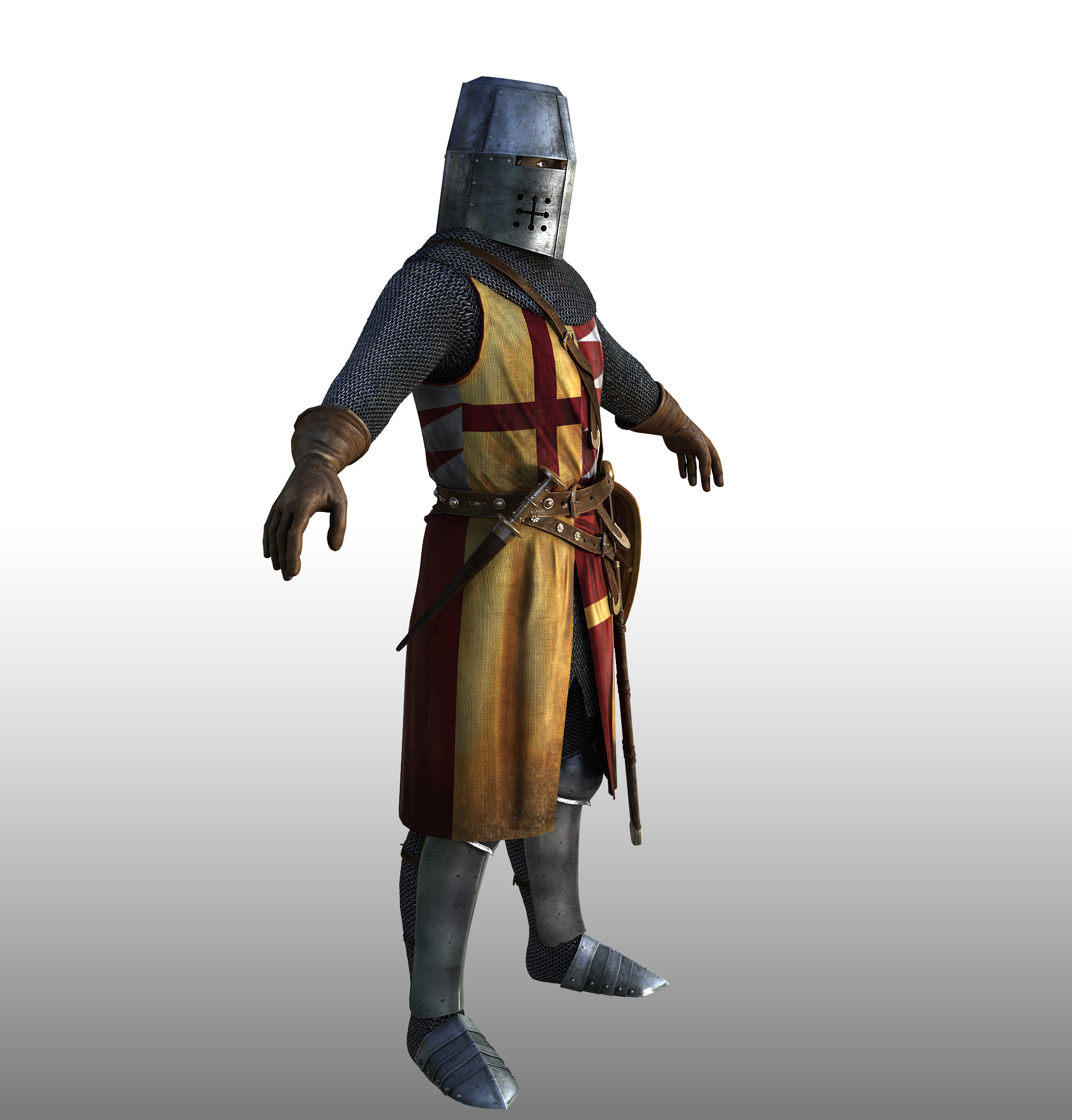 3d knight model