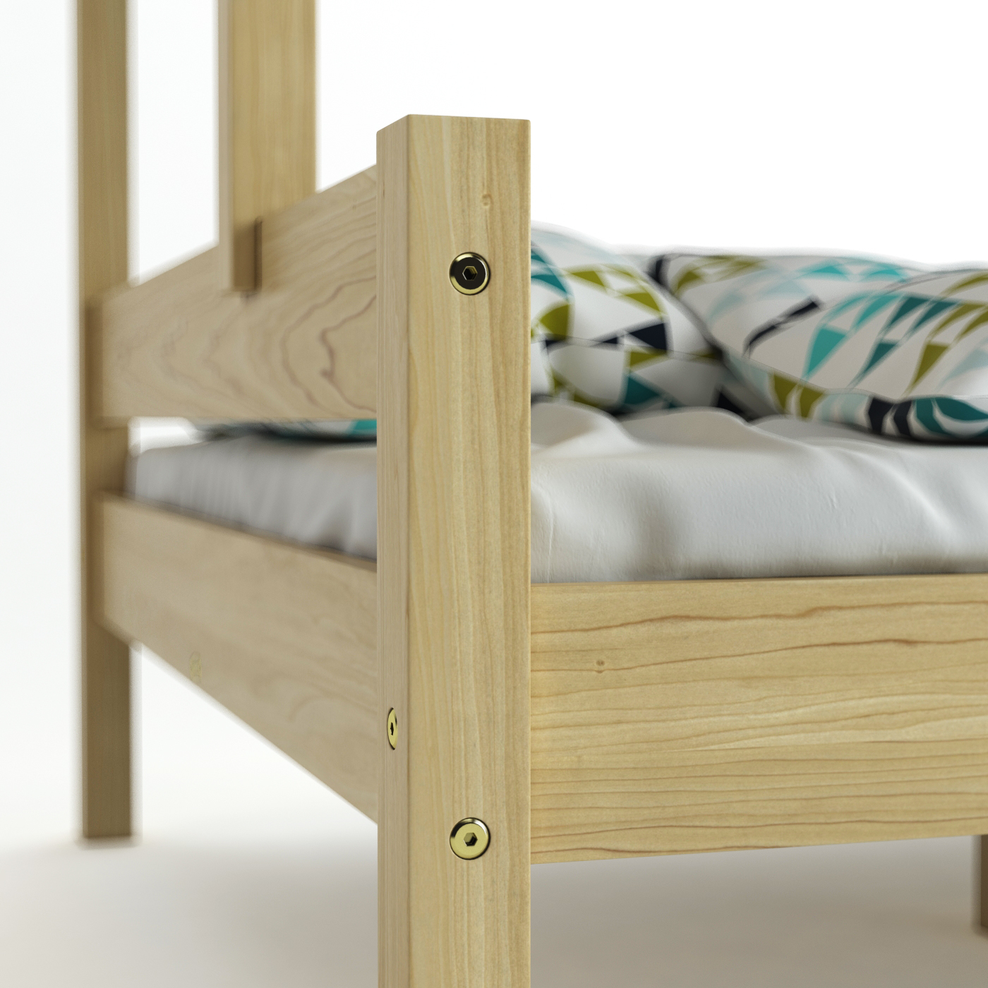 bunk bed jysk 3d max