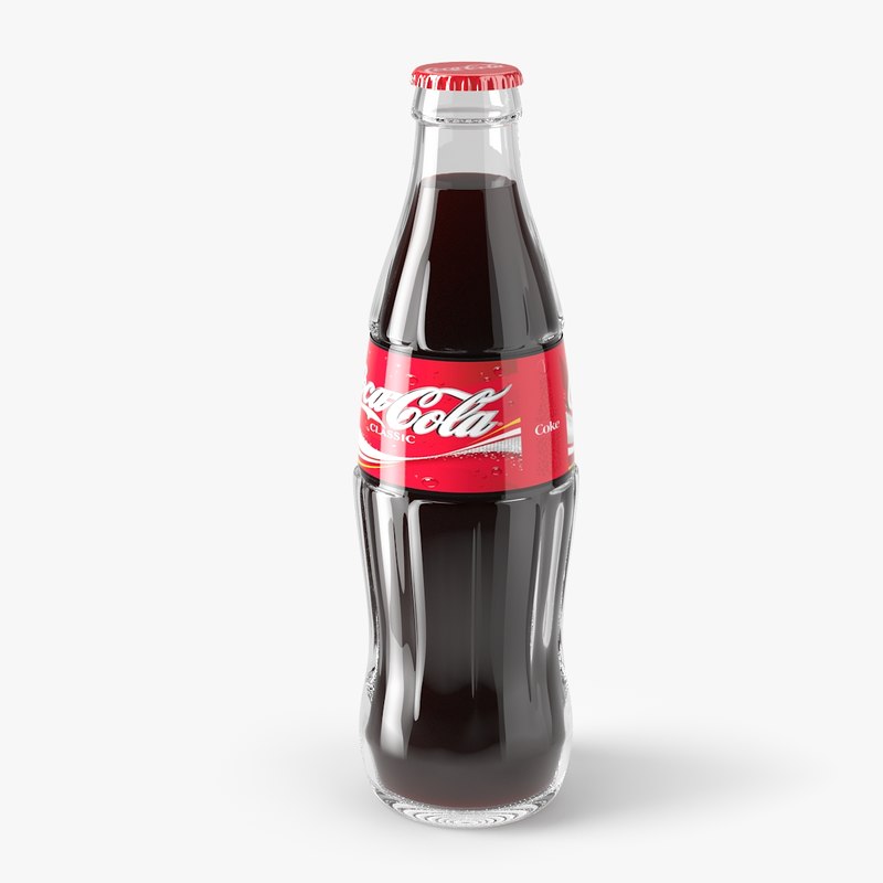 Coca Cola Bottle 3d Model