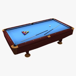 pool table 3d max