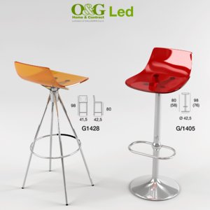 led stool 3ds