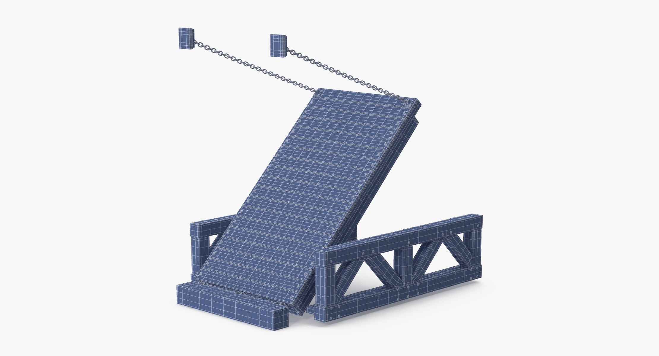 drawbridge 02 3d model