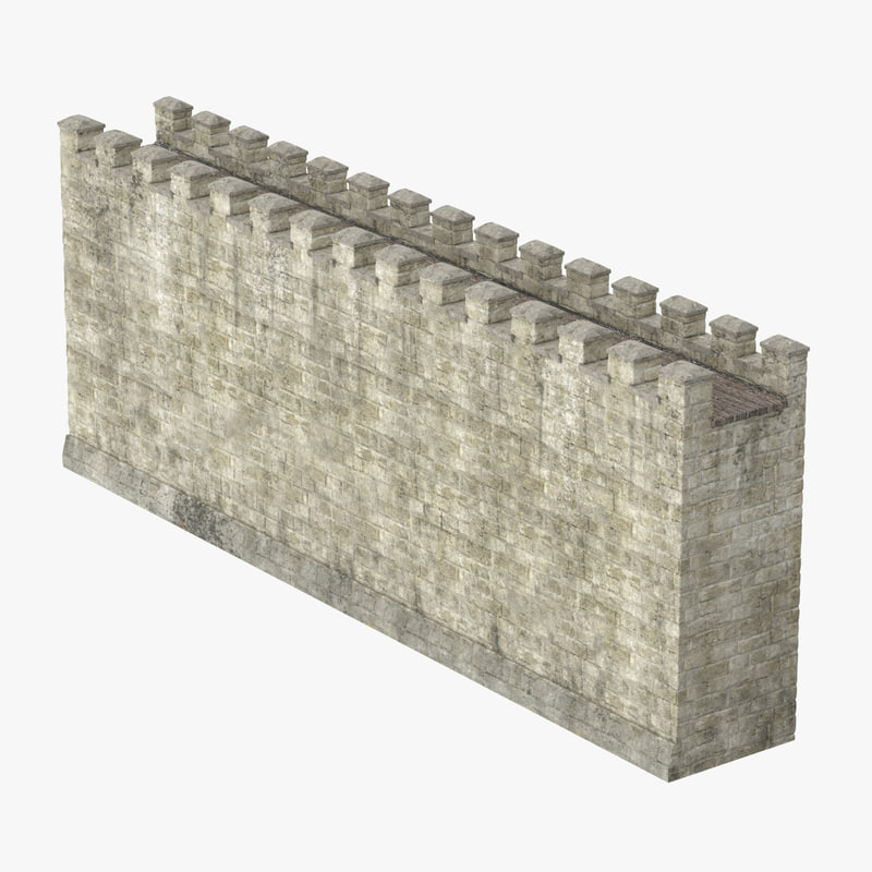 3d Model Wall Section 01