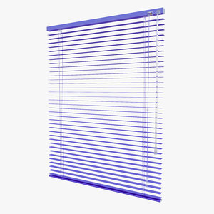 3d model horizontal blinds