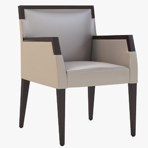3d model arm chair