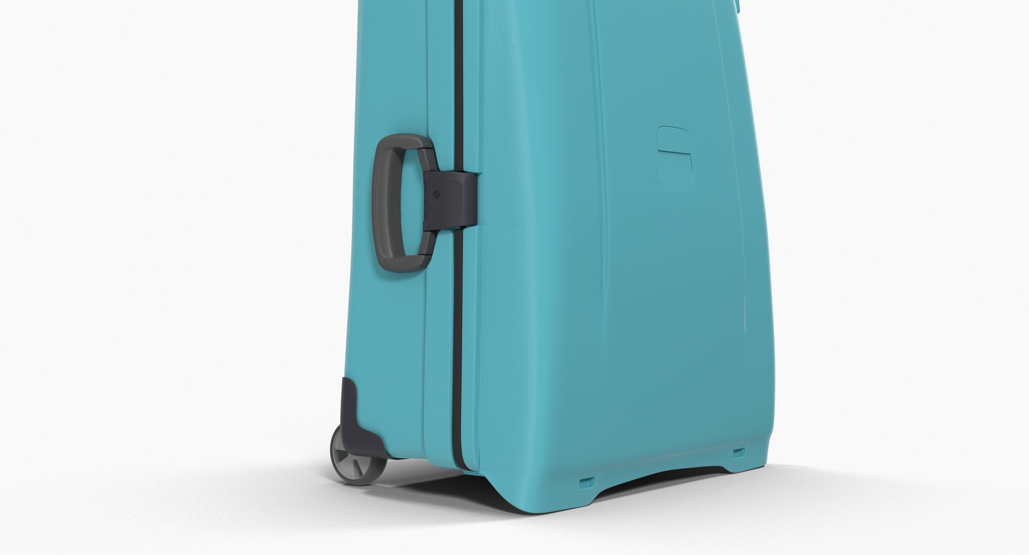 suitcase blue generic 3d model