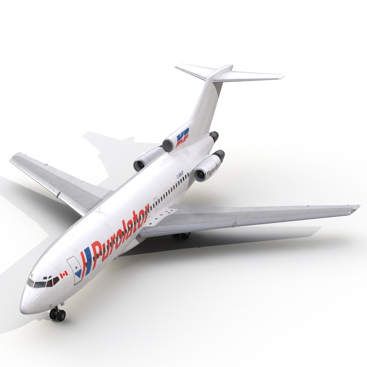 boeing 727-100 kelowna