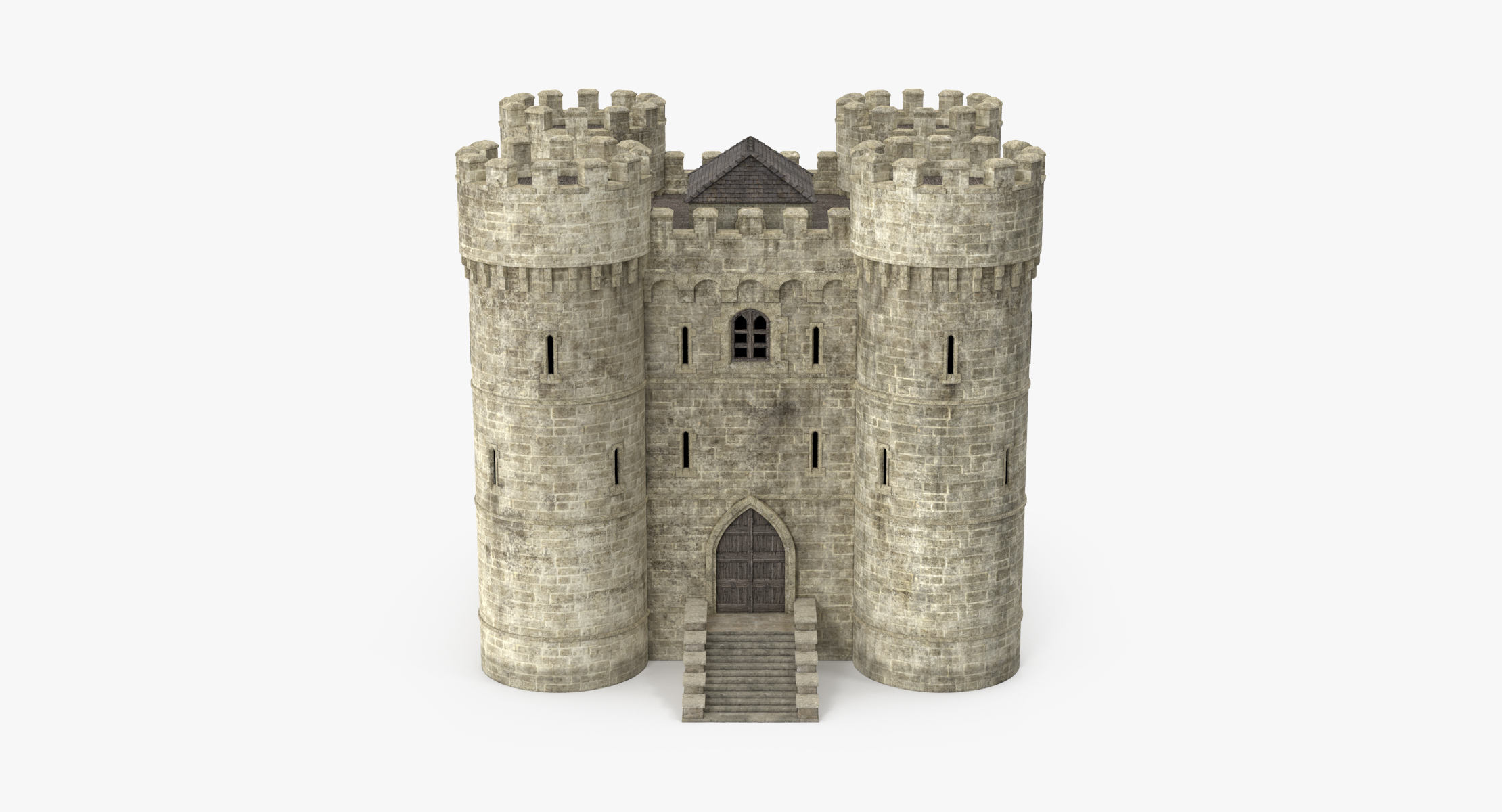 3d model castle