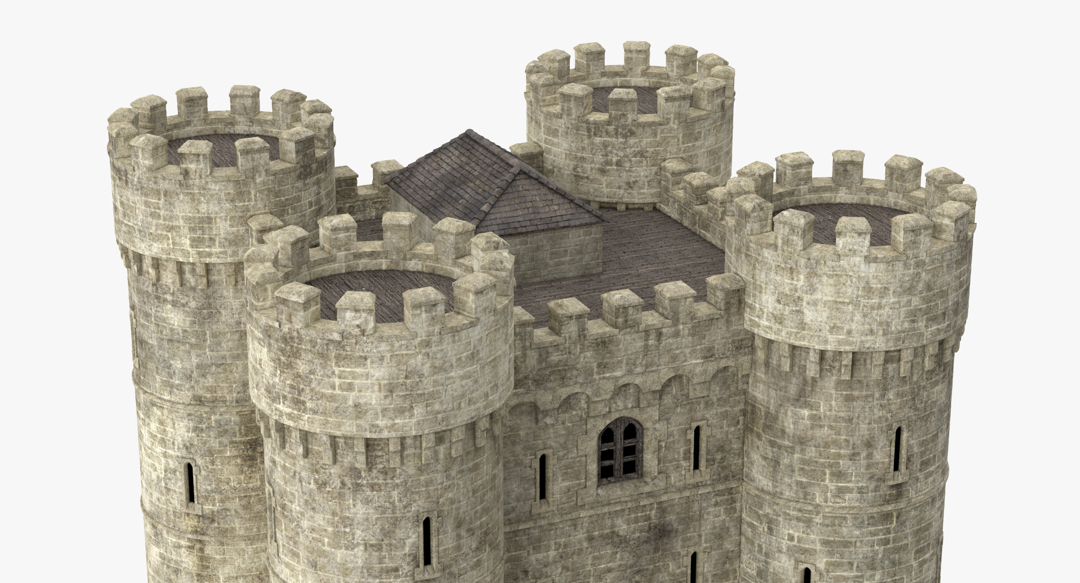 3d model castle