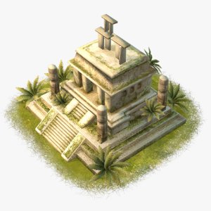 max cartoon aztec temple