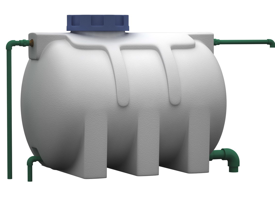 3d water tank model