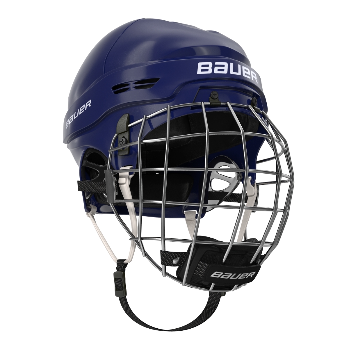 ice hockey helmet blue max