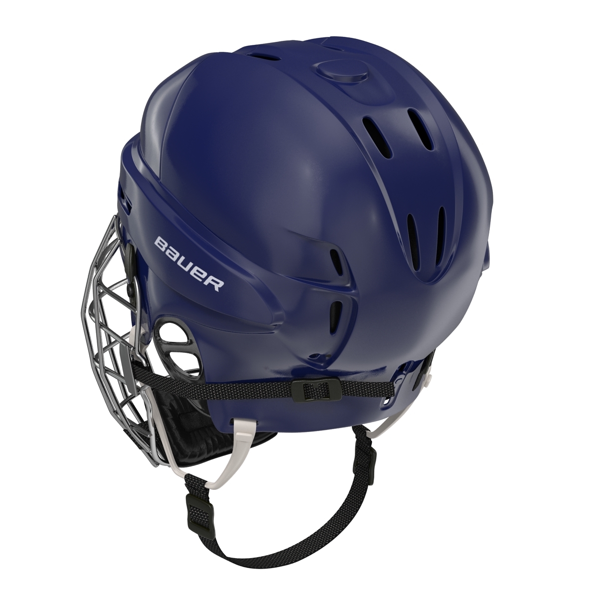 ice hockey helmet blue max