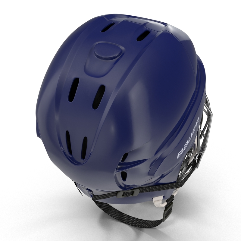 ice hockey helmet blue max