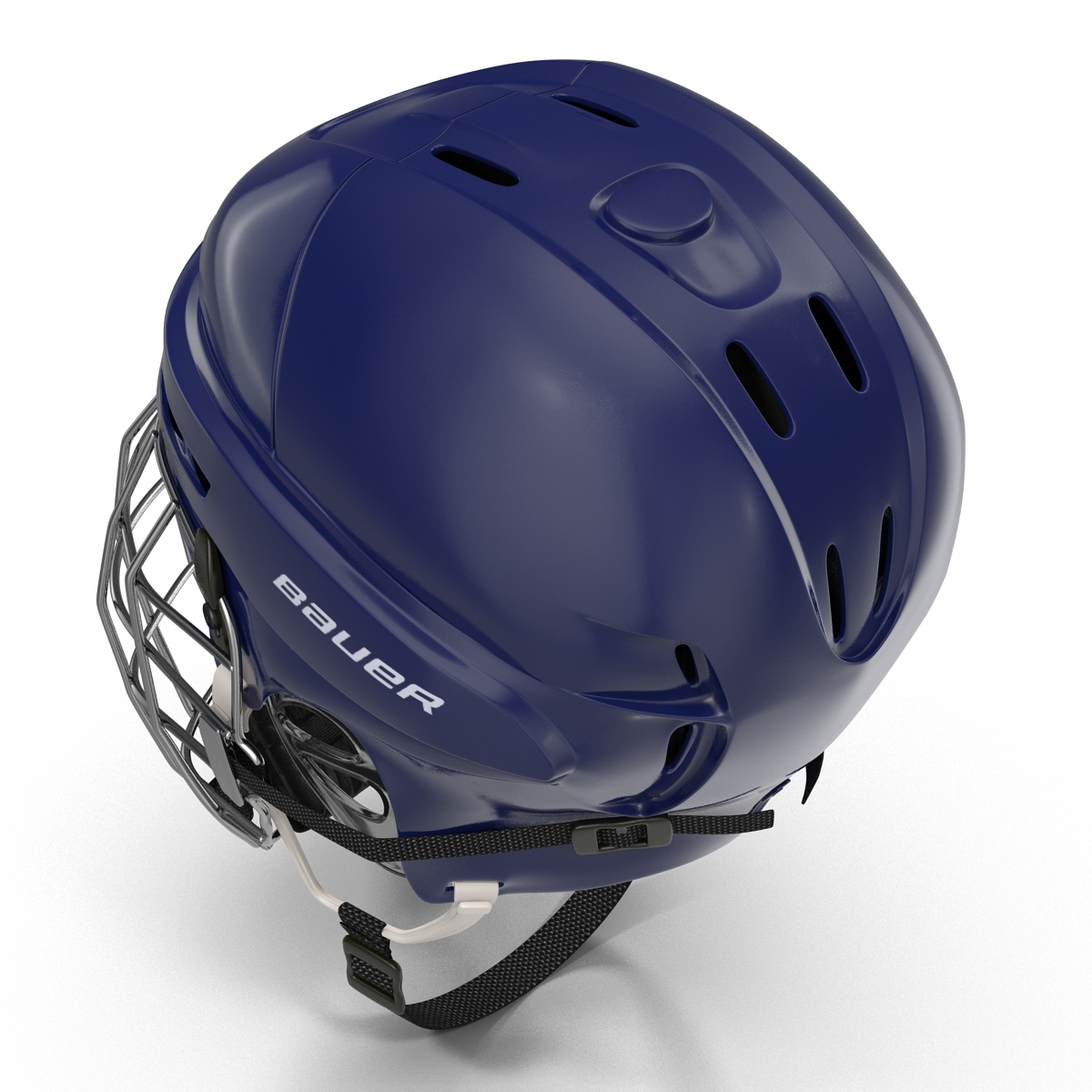 ice hockey helmet blue max