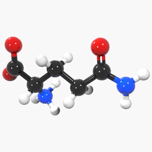 3d max glutamine acid lglutamine amino