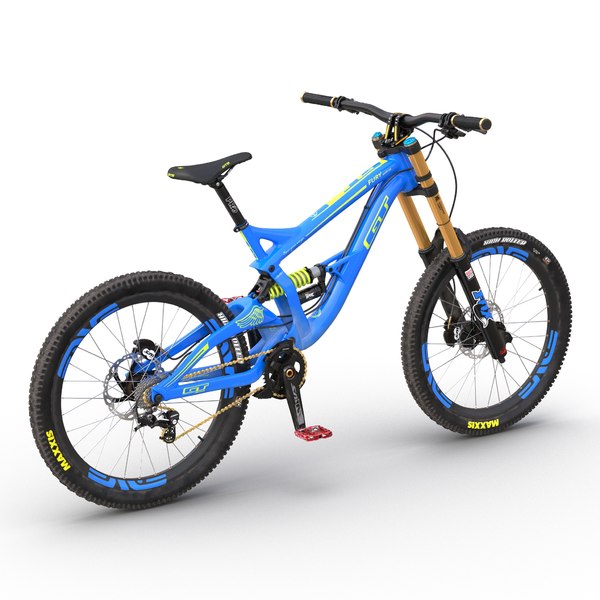 blue gt mountain bike