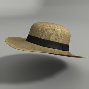 women s hat 3d max