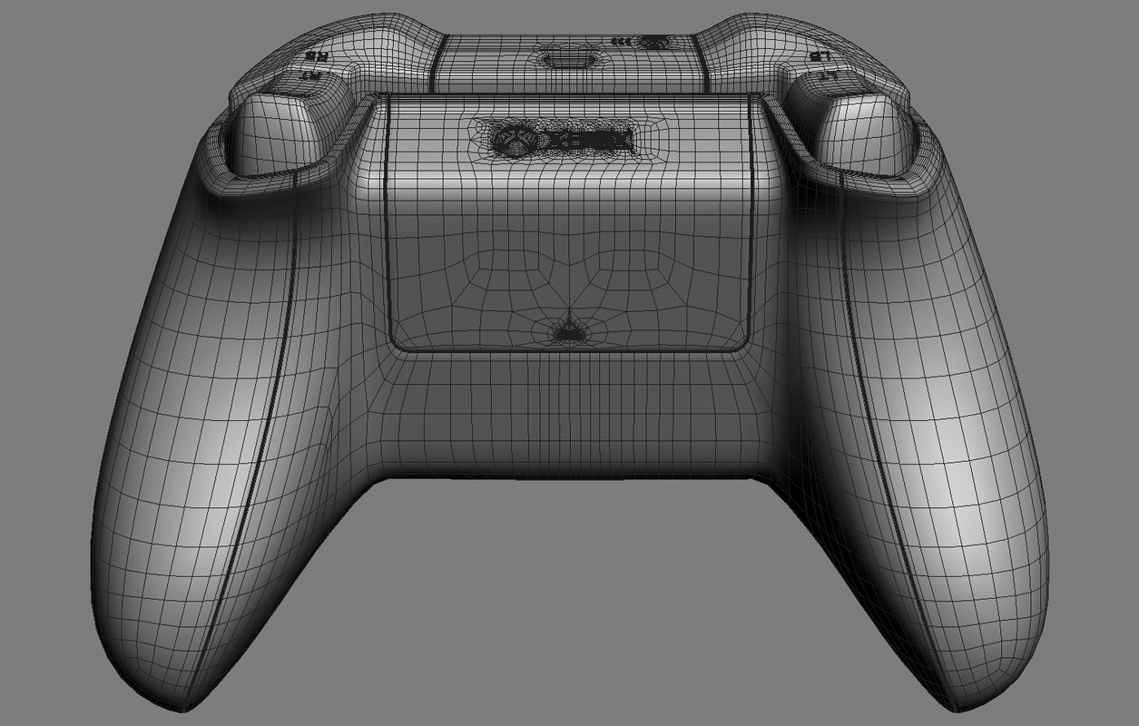 3d new xbox s controller model
