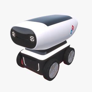 delivery domino 3d model