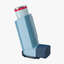 asthma inhaler 3d c4d
