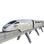 futuristic train 3d model