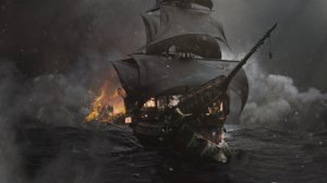 obj sailboat pirate ship