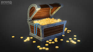 treasure games 3d model