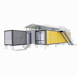 container building 3d model