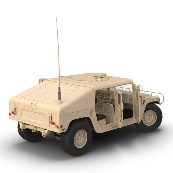 humvee desert 3d 3ds