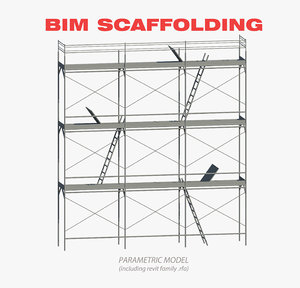 3d scaffolding bim model