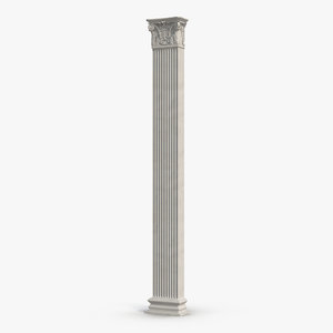 Corinthian Column Cinema 4d Models For Download Turbosquid