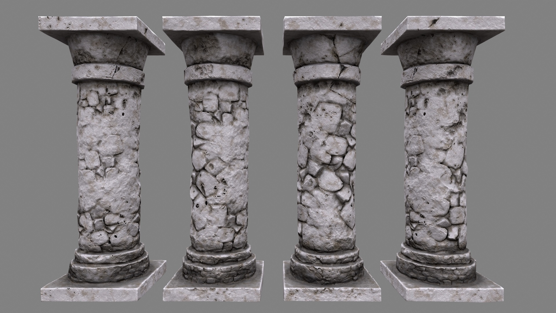 3d model pillar 2