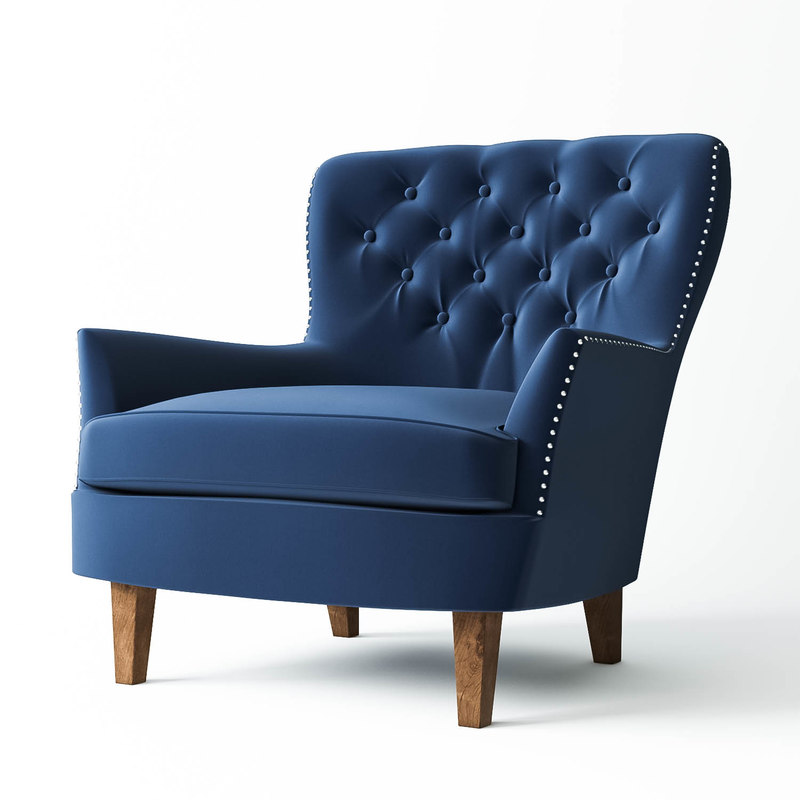 Pottery Barn Cardiff Tufted Model