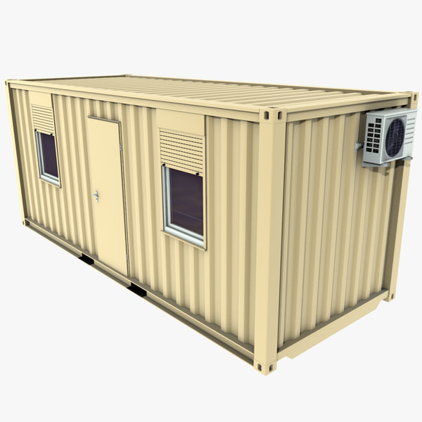 3d obj office container