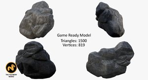 free zbrush rocks 3d model