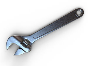 wrench 3d model