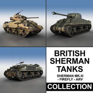 british sherman - 3d 3ds