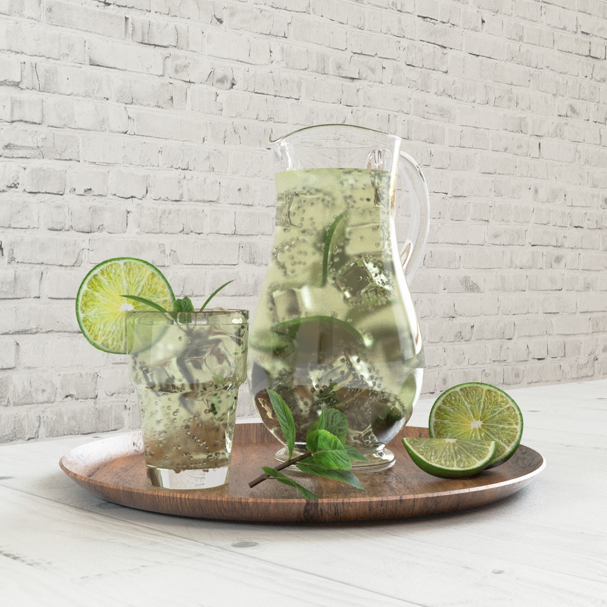 3d mojito jar