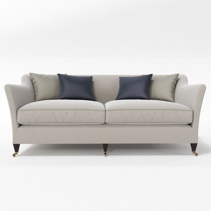 3d model roseuniacke drawing room sofa