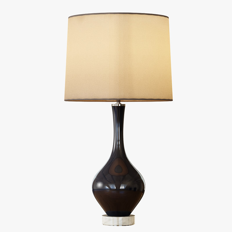 Rejuvenation Colored Glass Table Lamp 3d 3ds Rejuvenation Colored Glass Table Lamp Tall