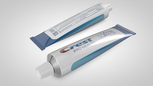 3d toothpaste tooth paste