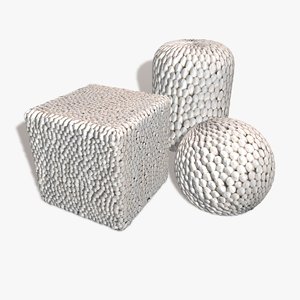 White Balls Seamless Texture
