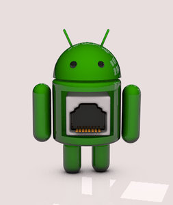 3d android droid robot